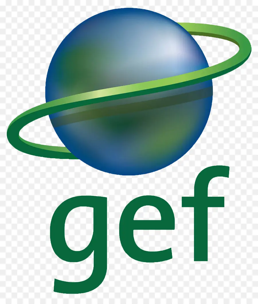 логотип Gef，зеленый PNG