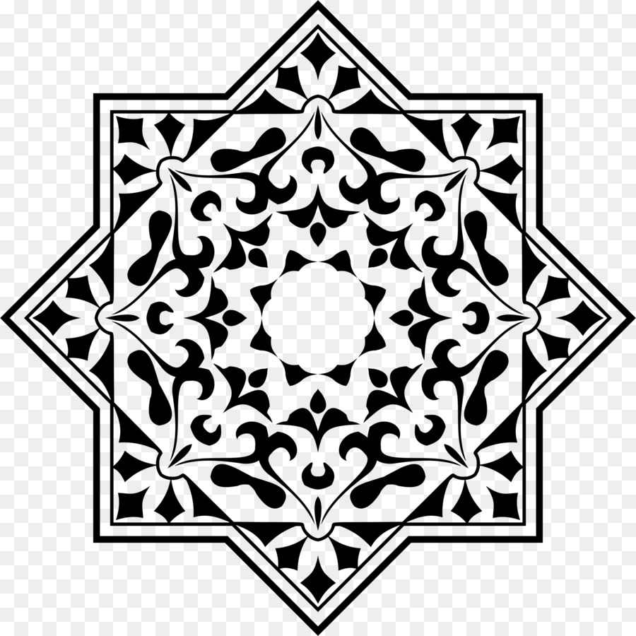 Исламский узор восьмиконечная звезда