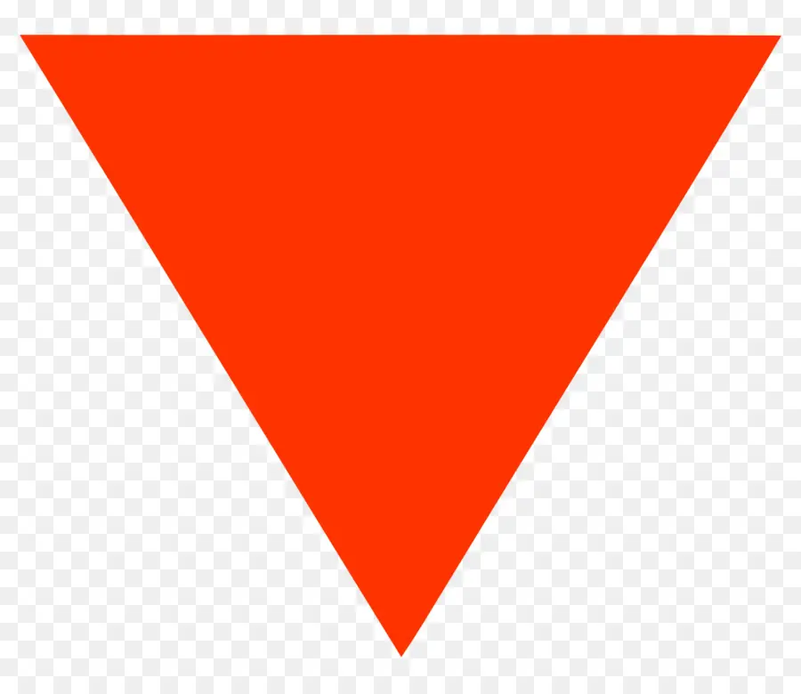 красный треугольник，символ PNG