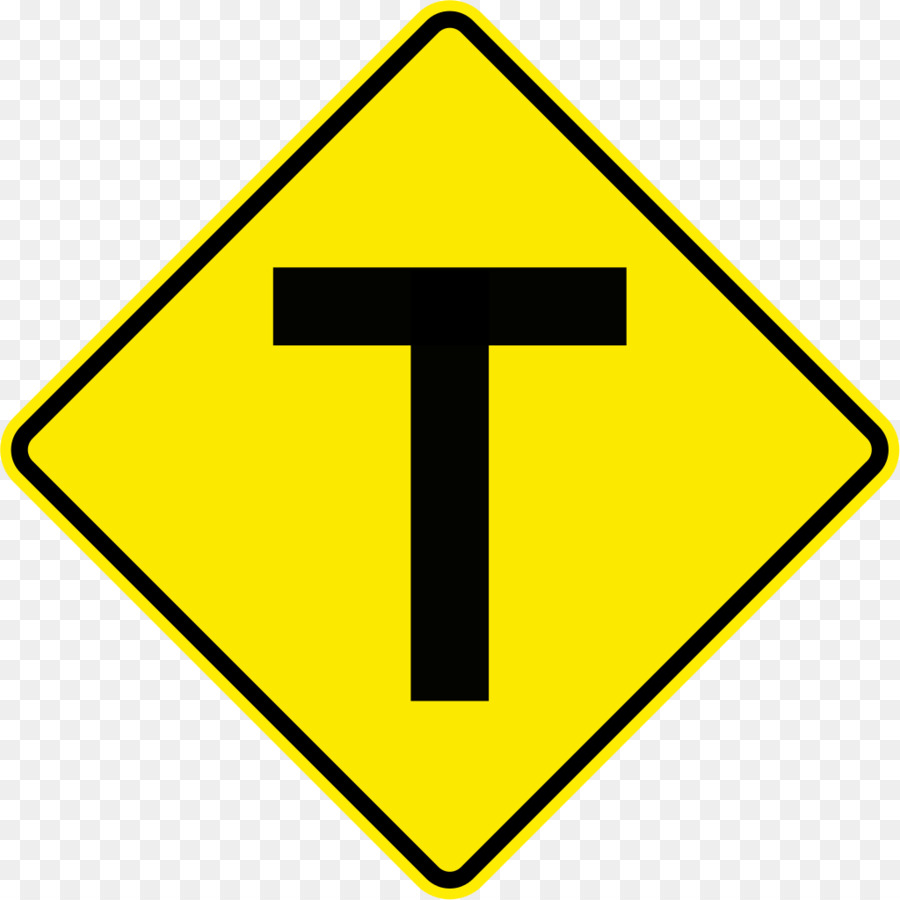 Трехедний перекресток，дорожный знак PNG