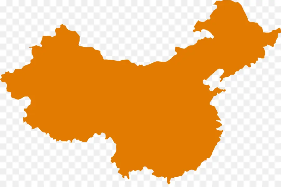 Китай，карта PNG