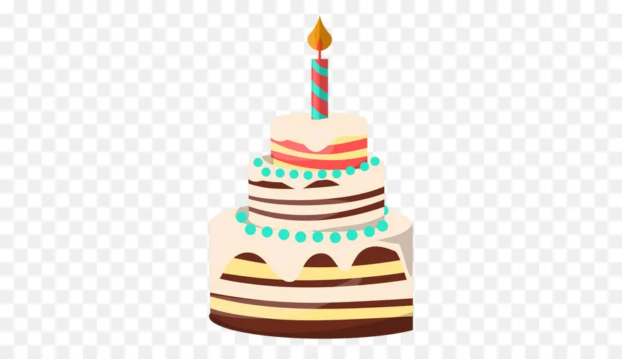 Торт на день рождения，Торт PNG