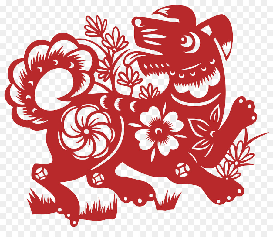 собака，китайский Новый год PNG