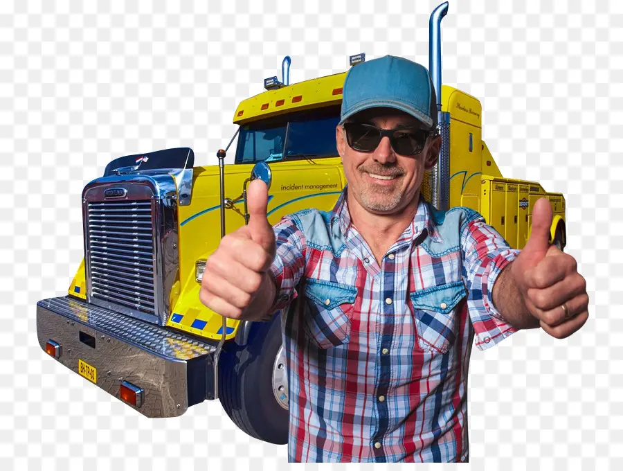 водитель грузовика，грузовик PNG