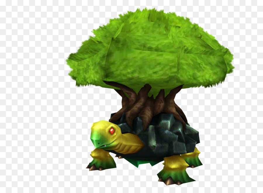 черепаха，дерево PNG