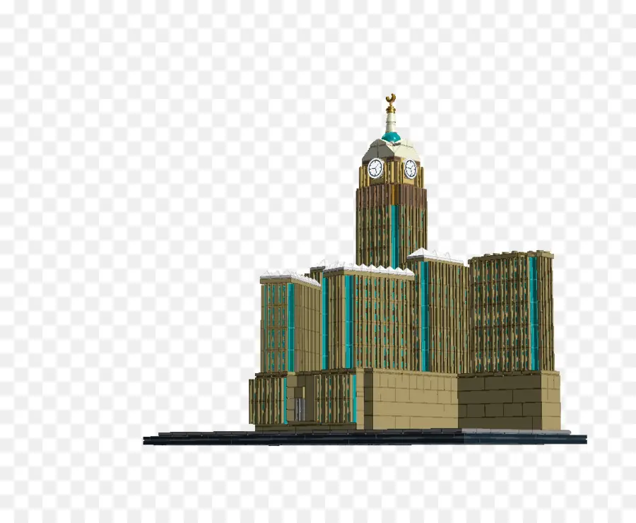 королевская башня с часами в Мекке отель，Лего PNG