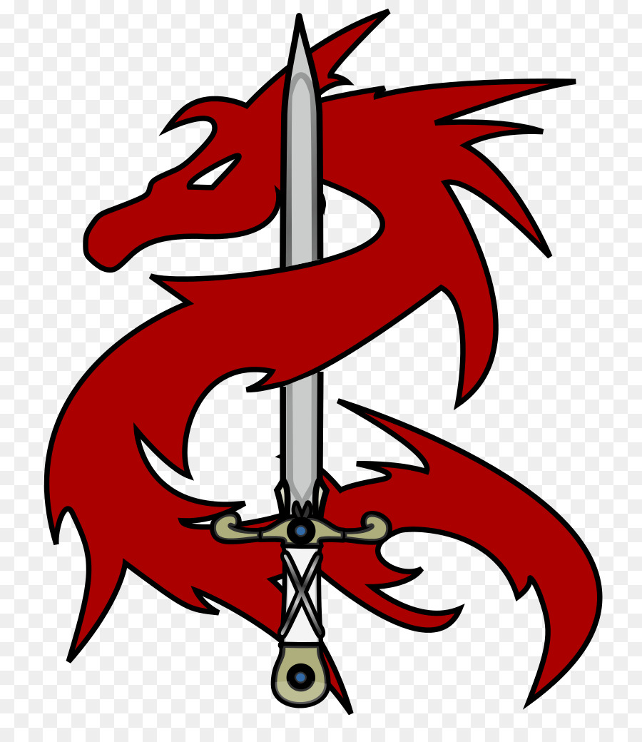 дракон，логотип PNG