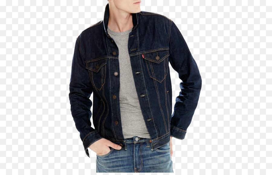Леви страусс Co，джинсовая куртка PNG
