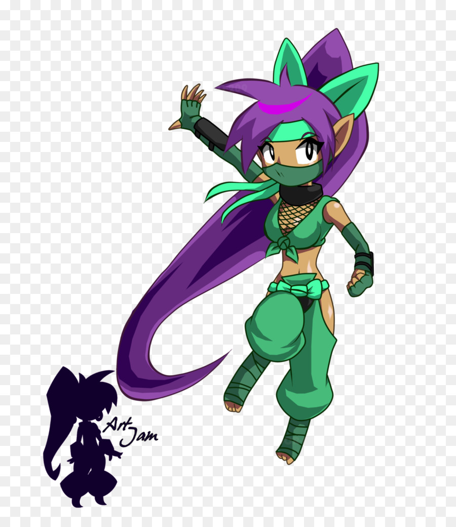 Shantae Halfgenie герой，Shantae и проклятие PNG