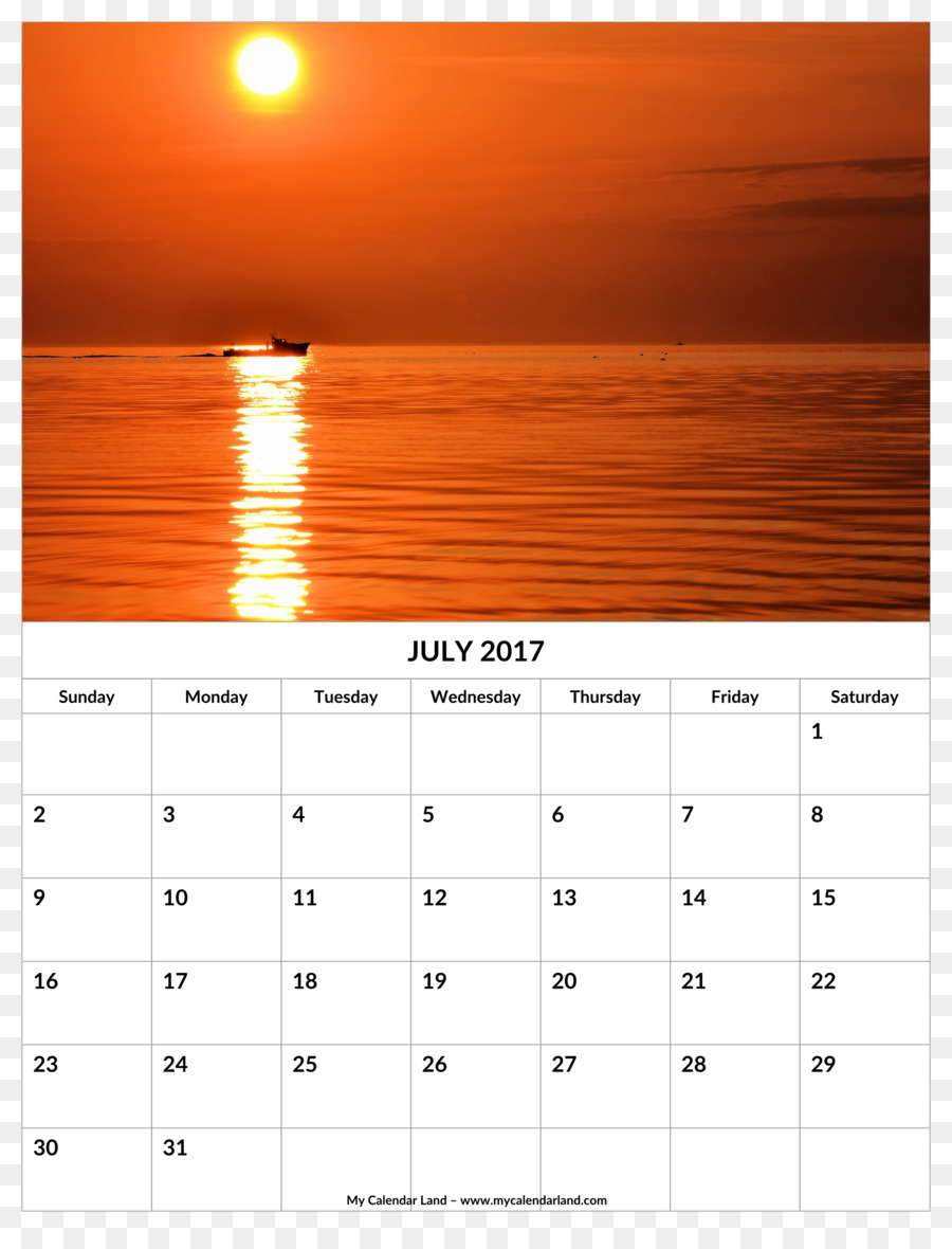 календарь，июня PNG