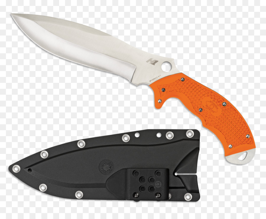 нож，Spyderco PNG