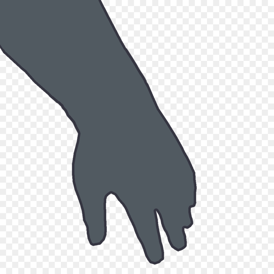 большой палец，рука модель PNG