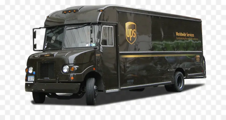 Грузовик доставки Ups，Грузовик PNG