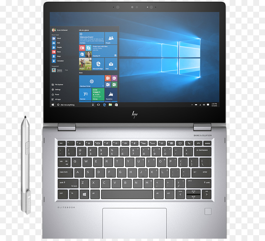 ноутбук，Hp ноутбук Elitebook PNG