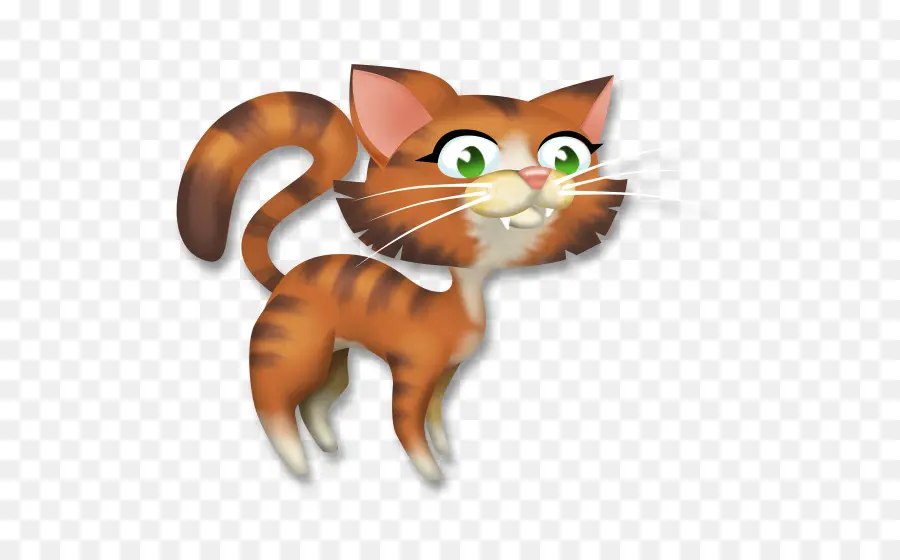 котенок，полосатый кот PNG
