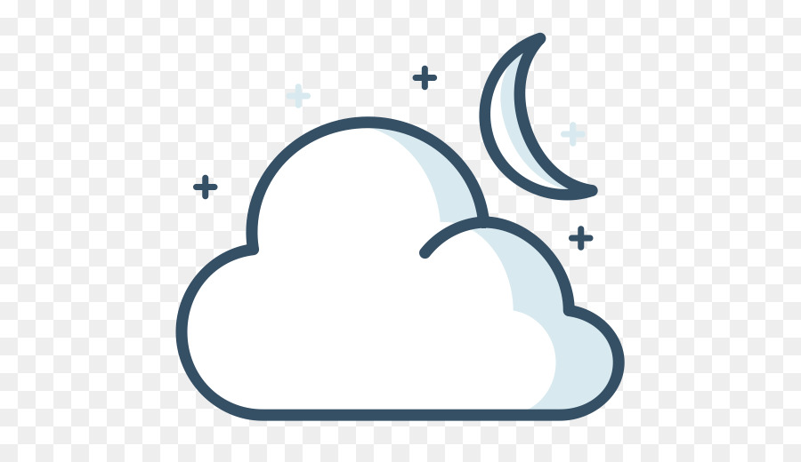 облачные вычисления，облако PNG