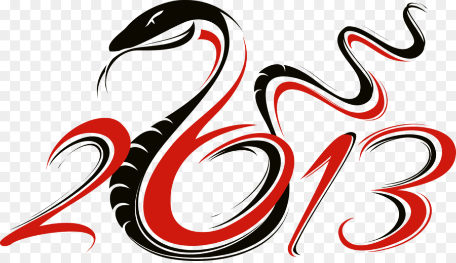 Китайский Новый год，змея PNG