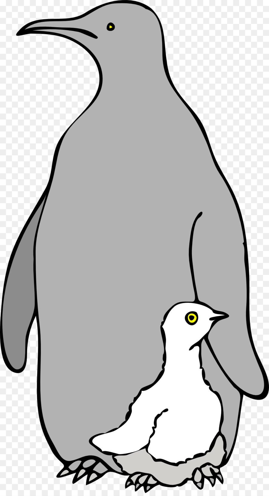пингвин，рисунок PNG