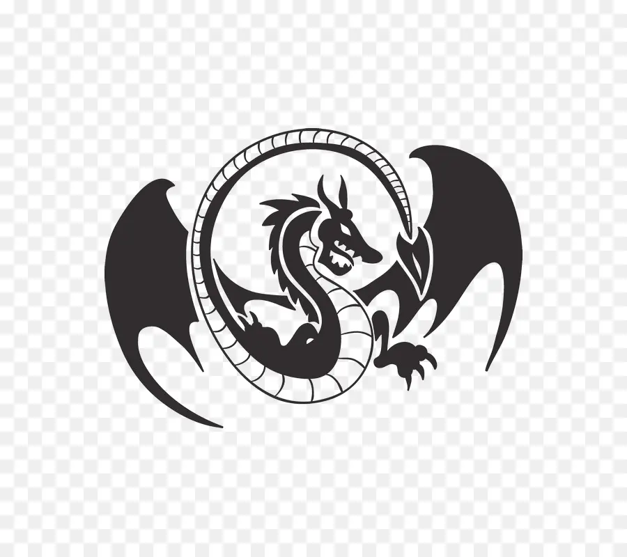 логотип，дракон PNG