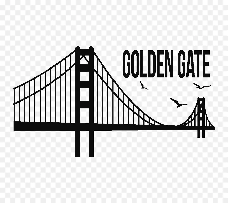 мост Золотые ворота，мост PNG