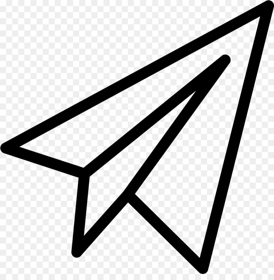 Бумажный самолет иконка