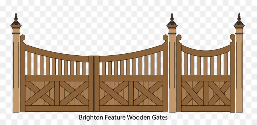 забор，ворота PNG