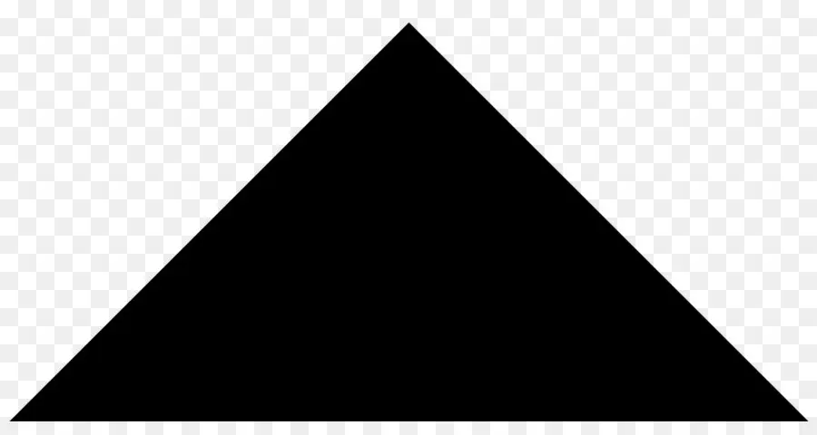 черный треугольник，стрелка PNG