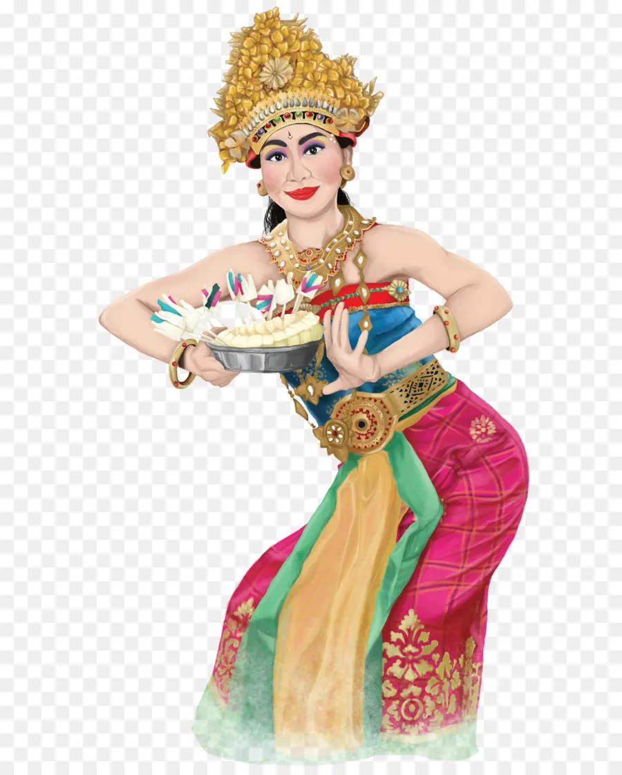 Бали，балийские танцы PNG