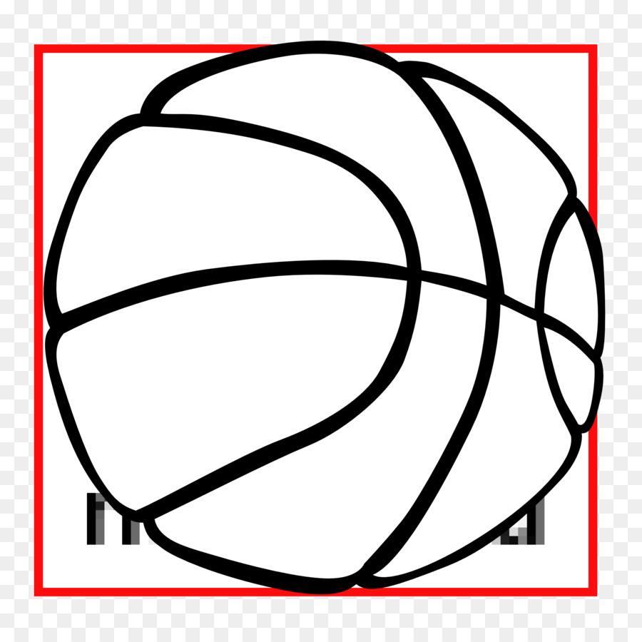 Баскетбольный мяч линии