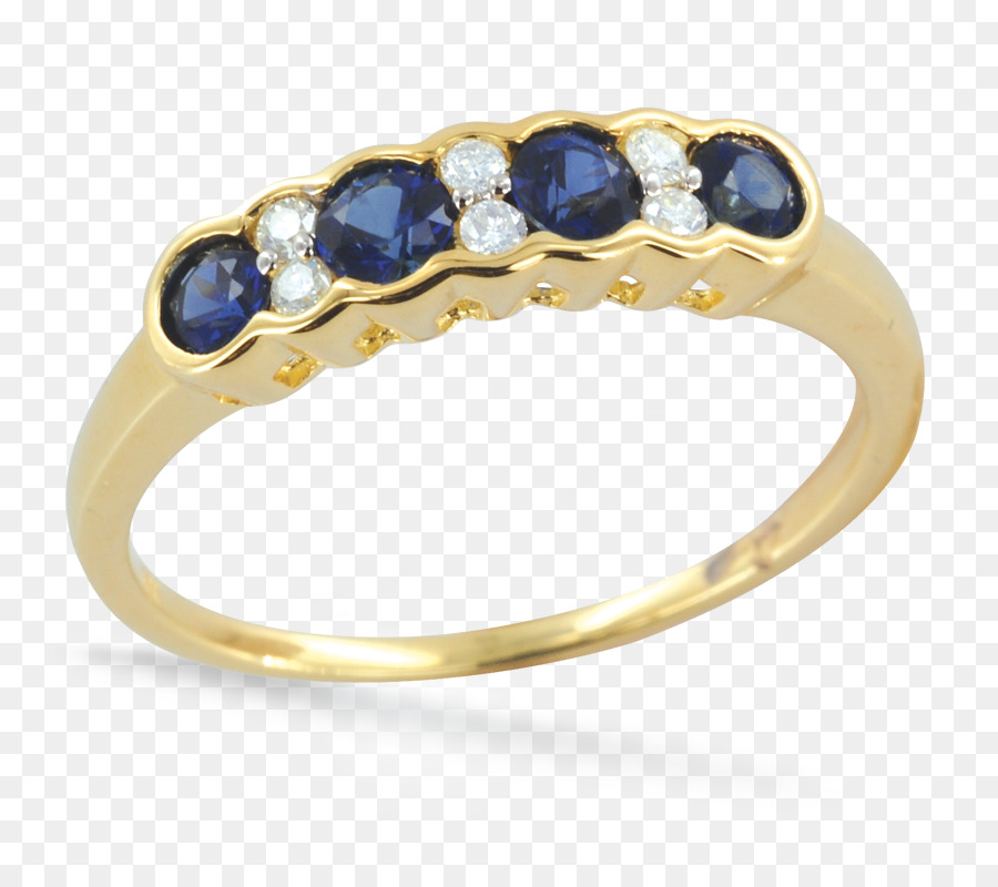 сапфир，обручальное кольцо PNG