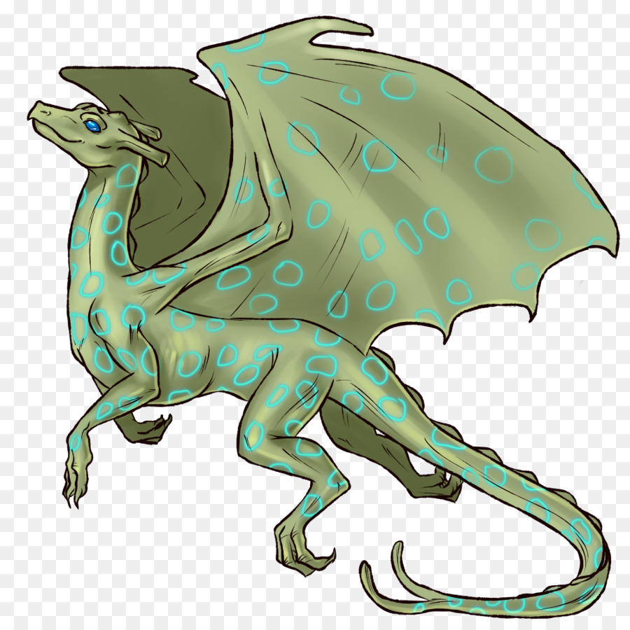 дракон，жаба PNG