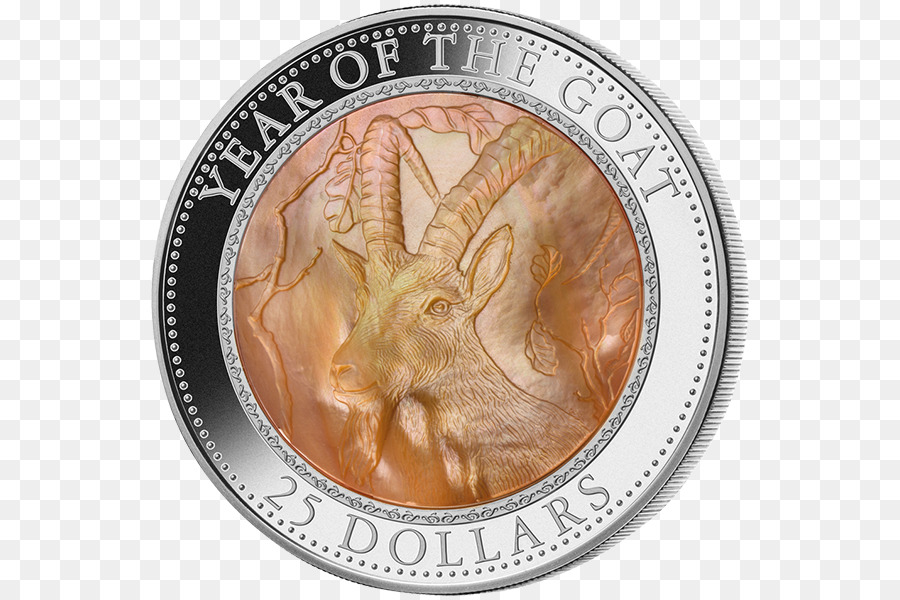 монета，коза PNG