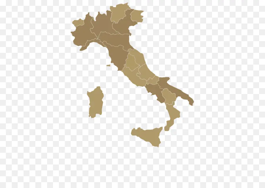 Италия，карте PNG