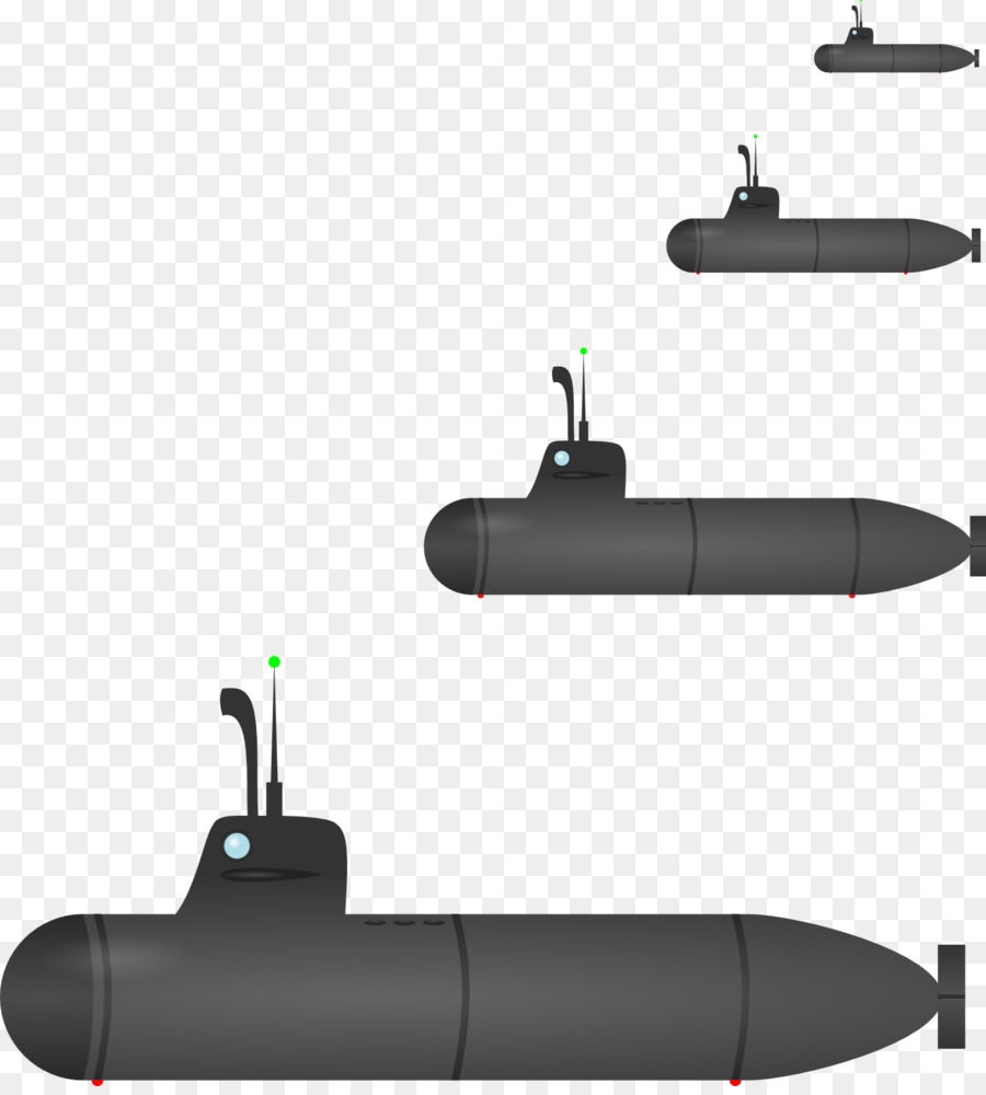 подводная лодка，угол PNG