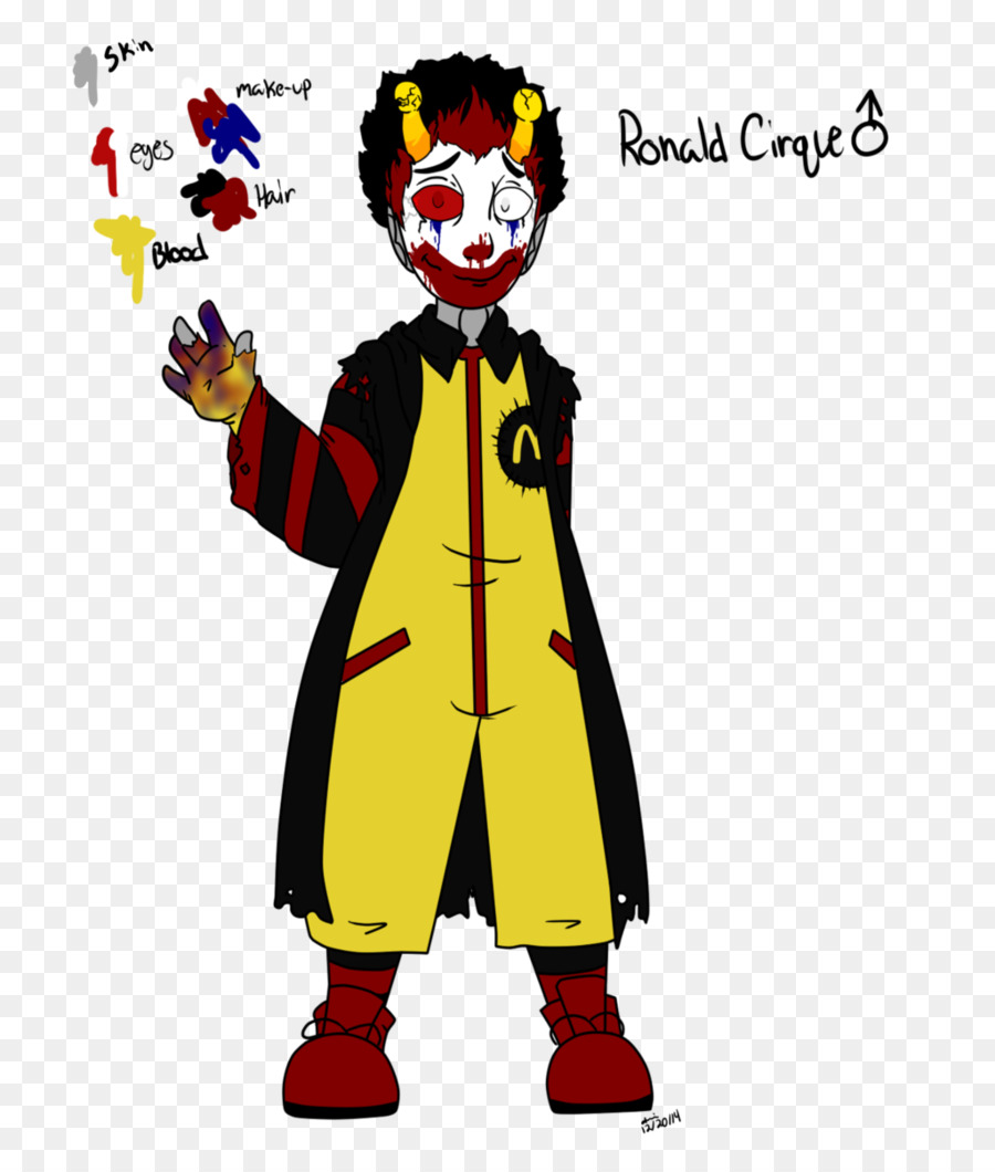 клоун，костюм PNG