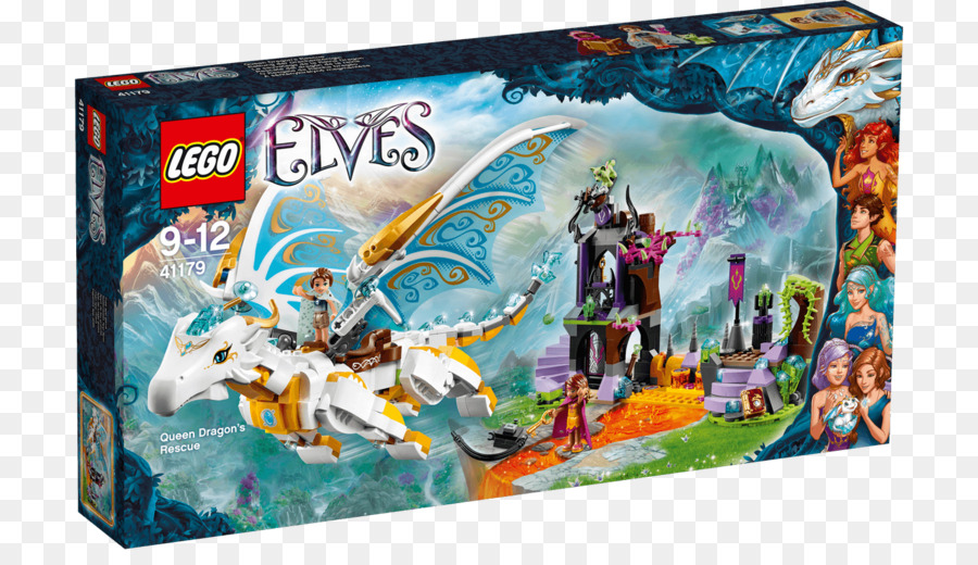 Lego 41179 Elves Queen Dragon S Rescue，Amazoncom PNG
