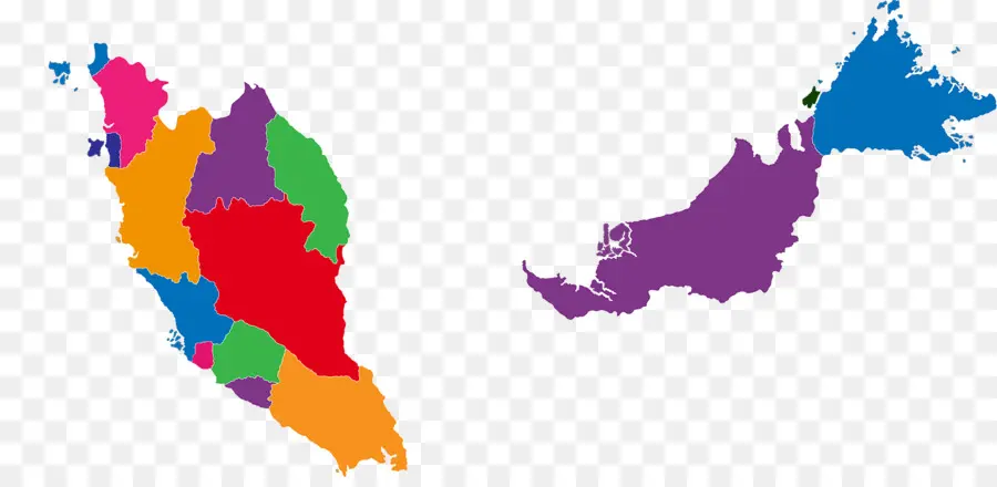 Малайзия，карте PNG