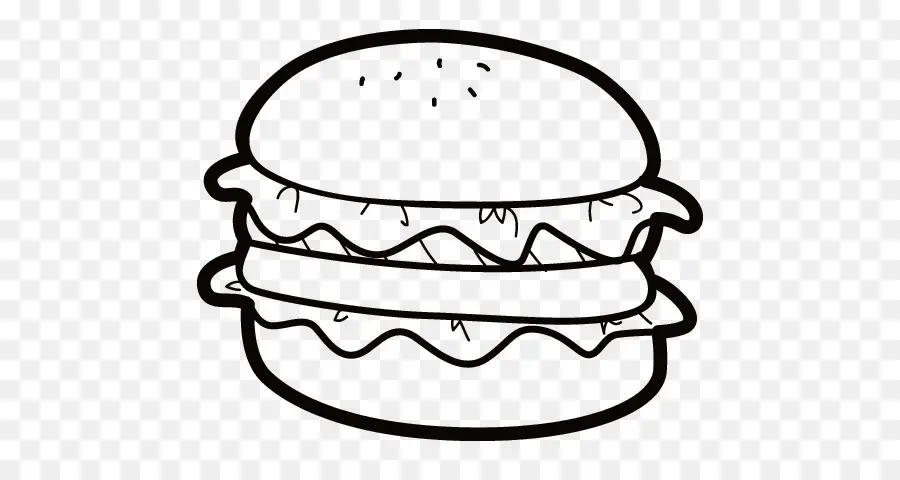 гамбургер，рисунок PNG