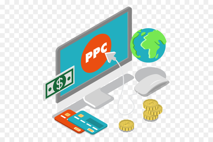 цифровой маркетинг，Payperclick PNG