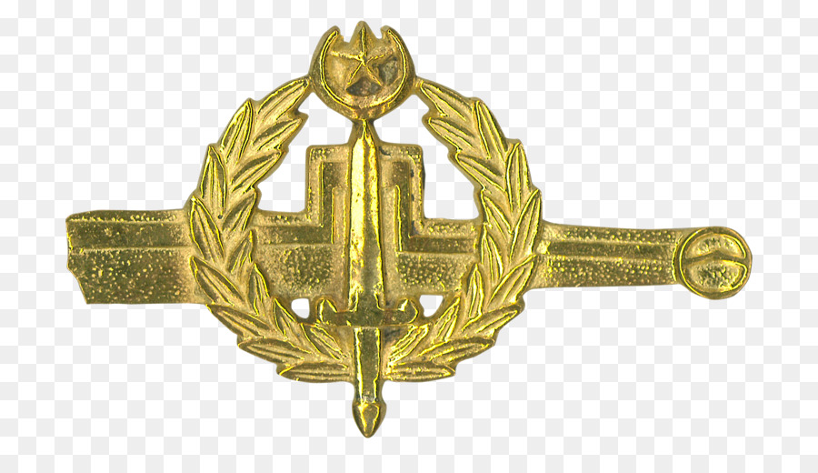 Военный знак，Золото PNG