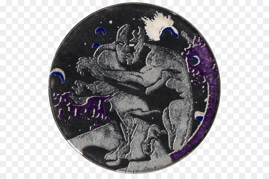 фиолетовый，монета PNG