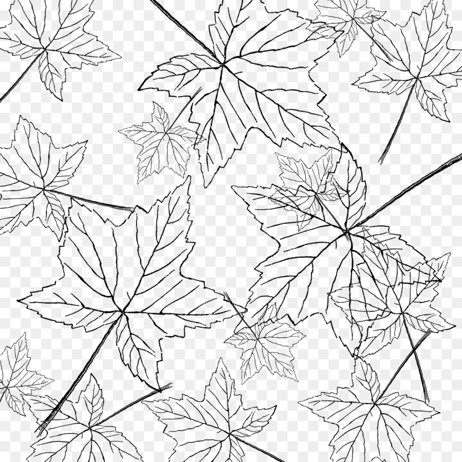 Кленовые листья паттерн