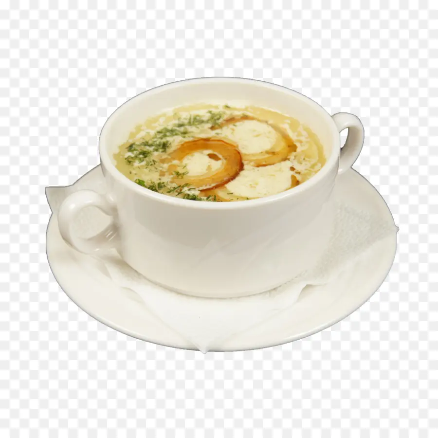 французский луковый суп，суп PNG