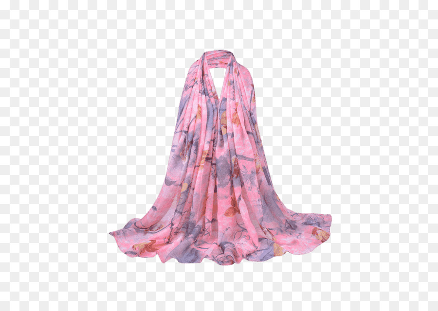 шарф，розовый M PNG