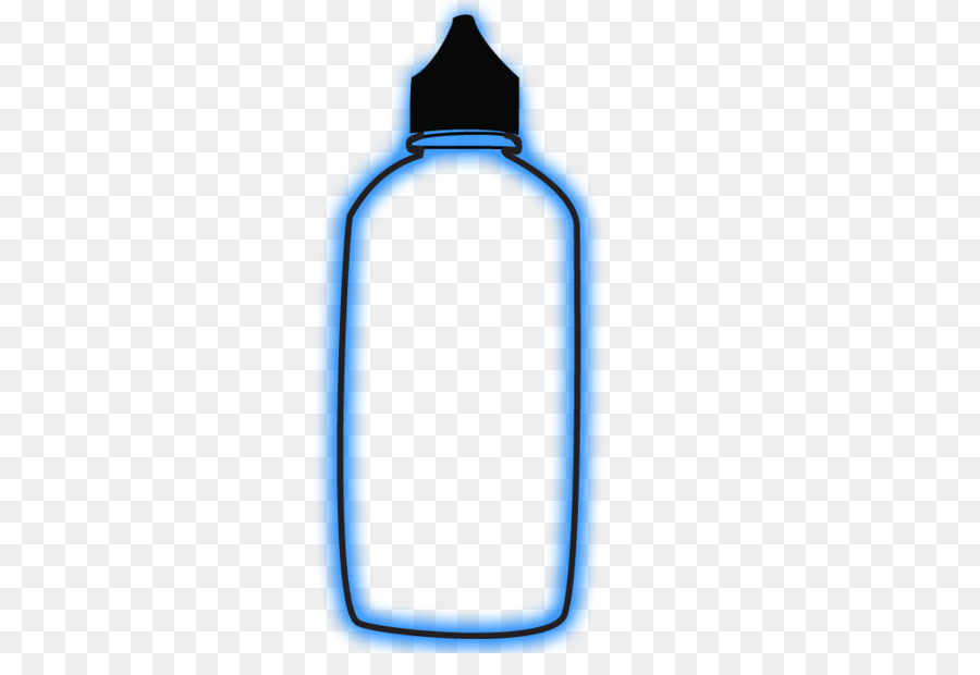 бутылки с водой，линия PNG