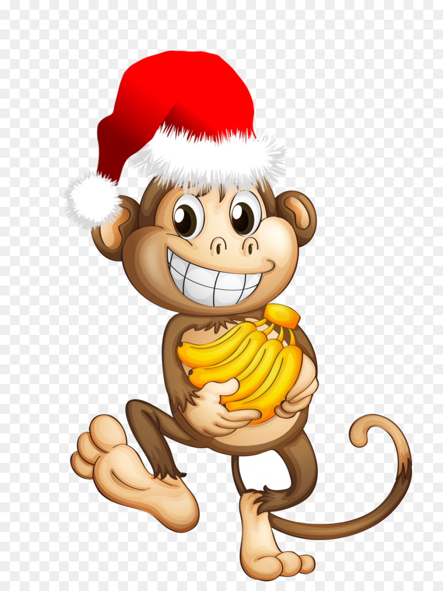 Новый год обезьян. Новогодняя обезьянка. Обезьянка в новогодней шапке. Обезьяна символ года. Обезьянки в новогодних шапочках.