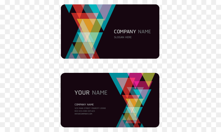 визитные карточки，бизнес PNG