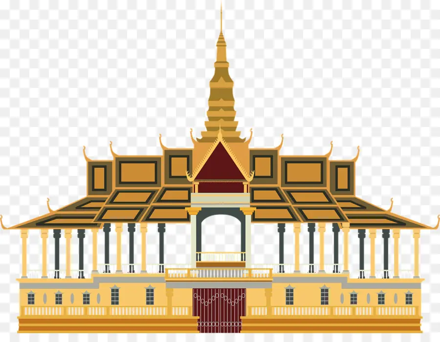 Королевский дворец пномпеня，Национальный музей Камбоджи PNG