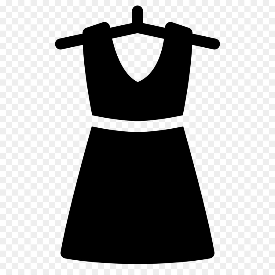 черное платье на вешалке