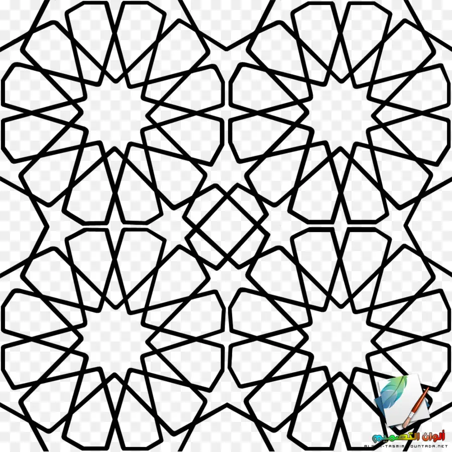исламские геометрические узоры，ислам PNG